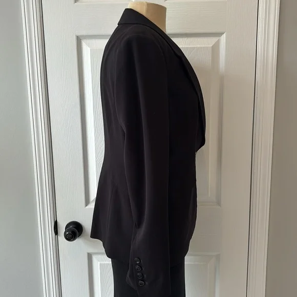 White House Black Market Women's Blazer Black Like New - Picture 2 of 6